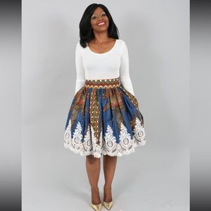 Elegant Dashiki Skirt